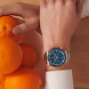 Montre Longines Conquest Bracelet Acier Cadran Bleu