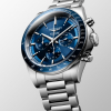 Montre Longines Conquest Bracelet Acier Cadran Bleu
