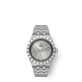 Montre Femme Tudor Royal 28mm Boîtier Acier Cadran Argenté