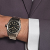 Montre Longines Spirit Automatique 40 mm Cadran Anthracite Bracelet Titane