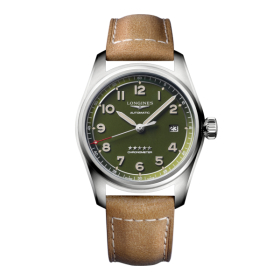 Montre Longines Spirit Automatique 40 mm Cadran Bracelet Cuir