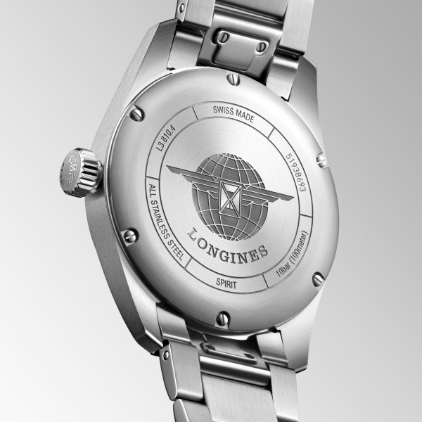Montre Longines Spirit Automatique 40 mm Cadran Bracelet Acier