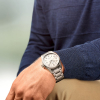 Montre Longines Spirit Prestige Edition Automatique 40 mm cadran argenté bracelet acier