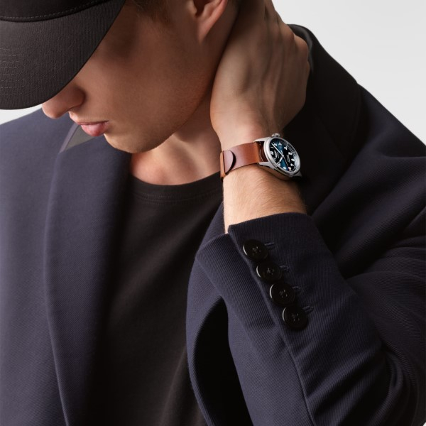 Montre Longines Spirit Prestige Edition Automatique 42 mm cadran bleu bracelet acier