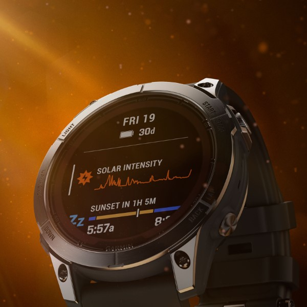 Montre Garmin Fenix 7s Pro Sapphire Solar Gold Bracelet Sable