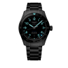 Montre Longines Spirit Zulu Time Automatique 42mm cadran noir bracelet Acier