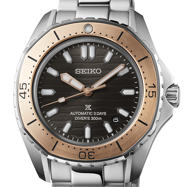 Montre Seiko Prospex SPB485 Automatique Cadran Littoral Marron