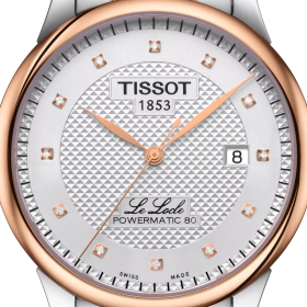 Montre Tissot Le Locle Powermatic 80 Bracelet Acier inoxydable 316L