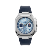 Montre BELL & ROSS BR05 Chrono Patrouille de France Bracelet Cuir