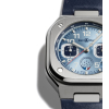 Montre BELL & ROSS BR05 Chrono Patrouille de France Bracelet Cuir