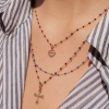 Pendentif gigi CLOZEAU Lucky Coeur Suprême Or Rose Diamants