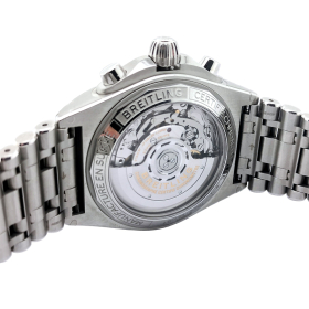 copy of MONTRE BREITLING CHRONOMAT B01 42 Acier et or rouge 18 carats - Argent