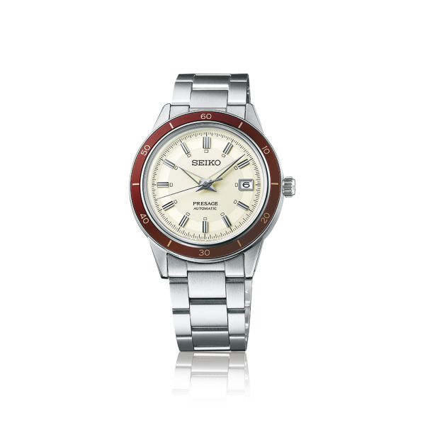 Montre Seiko Presage 60's Cadran Bleu Bracelet Acier