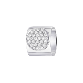 Bague Dinh Van Anthéagrand modèle Or blanc diamants