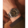 Montre Longines HydroConquest GMT 41mm Cadran Brun Bracelet Métal