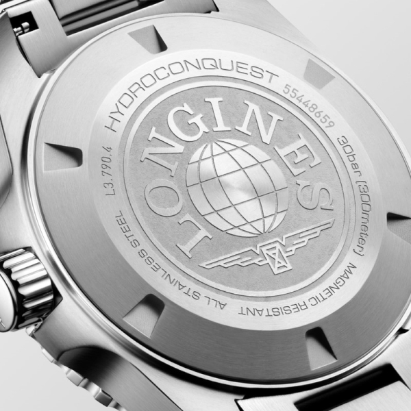 Montre Longines HydroConquest GMT 41mm Cadran Brun Bracelet Métal