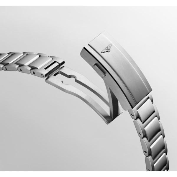 Montre Longines HydroConquest GMT 41mm Cadran Brun Bracelet Métal