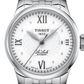 Montre Tissot Le Locle Automatic Lady 25mm Bracelet Acier inoxydable