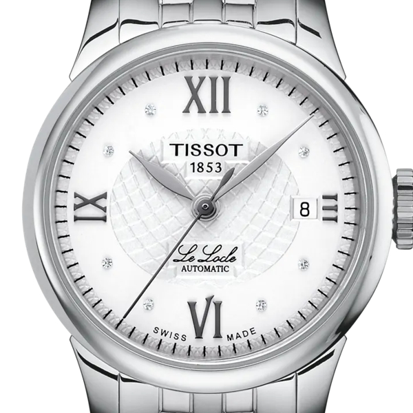 Montre Tissot Le Locle Automatic Lady 25mm Bracelet Acier inoxydable
