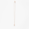 Collier Vanrycke ABÉCÉDAIRE "C" Or rose 18k
