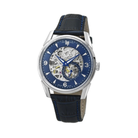 Montre LIP Himalaya 40mm Cadran Squelette 40mm Bleu