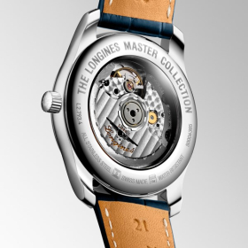 Montre Longines Master Collection Bracelet Cuir Bleu