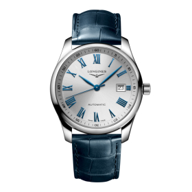 Montre Longines Master Collection Bracelet Cuir Bleu