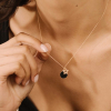 Pendentif Ginette NY Mini purity charm Or Rose
