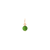 Pendentif Ginette NY Jade Tiny Bead Charm Or Rose