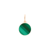 Pendentif Ginette NY Mini Ever Onyx Charm Or Rose