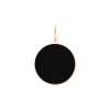 Pendentif Ginette NY Ever Onyx Charm Or Rose