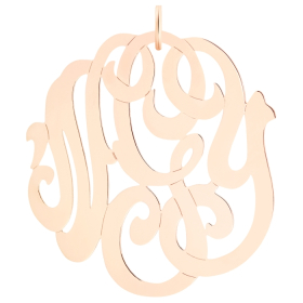 Pendentif Ginette NY Mini purity charm Or Rose