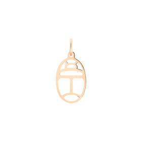 Pendentif Ginette NY Mini Gold Wish Charm Or Rose