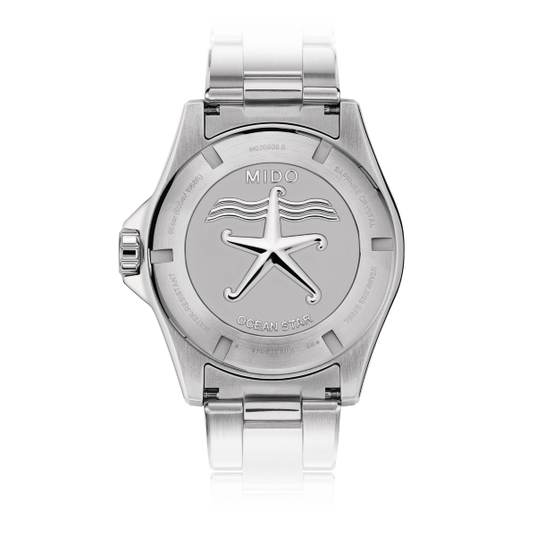 Montre Mido Ocean Star 600 Chronometer Cadran Bleu Bracelet Acier