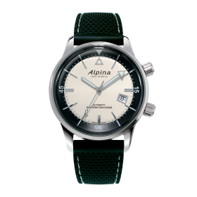 Montre Alpina Alpiner Heritage Carrée Automatic 140 Ans Cadran Beige 39mm