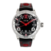 Montre Occasion B.R.M. V6 Aiguilles Rouges Bracelet Cuir Noir