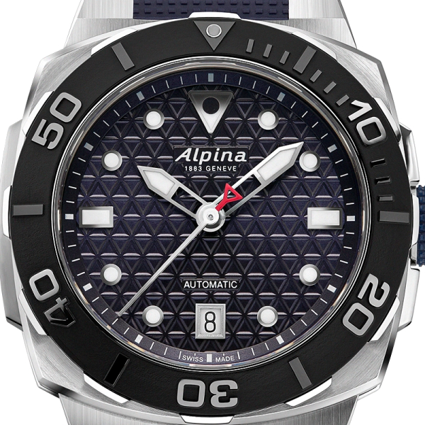 Montre Alpina Seastrong Diver Extreme Automatic Bracelet Bleu