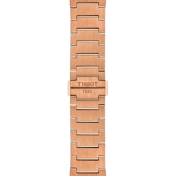 Montre Tissot PRX Powermatic 80 40mm Cadran Bleu PVD Or Rose