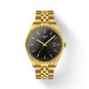 Montre Tissot Ballade 40mm Cadran Noir PVD Or Jaune