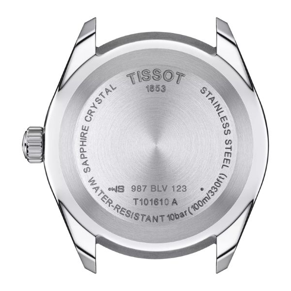 Montre Tissot PR 100 Sport Gent Cadran Noir Bracelet Acier