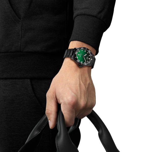 Montre Tissot Seastar 1000 Quartz 40mm Cadran Vert dégradé