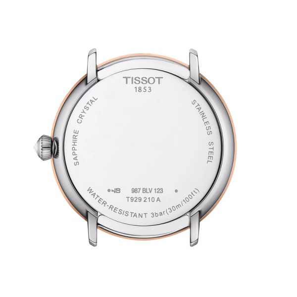 Montre Tissot Glendora 18K Gold Cadran Noir