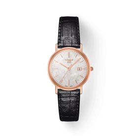 Montre Tissot Goldrun Lady 18K Gold Cadran Nacre blanche