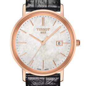 Montre Tissot Goldrun Lady 18K Gold Cadran Nacre blanche