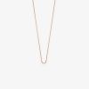 Collier Vanrycke Paris Le Fil de la vie Or rose 18k - 42cm
