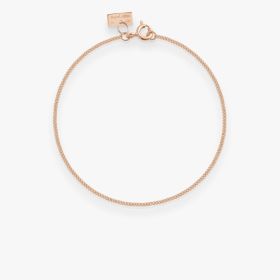 Bracelet Vanrycke Paris Le Fil de la vie Or rose 18k - 17cm