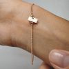 Bracelet Vanrycke Paris Le Fil de la vie Or rose 18k - 17cm