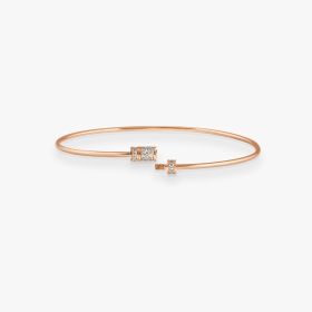Bracelet Vanrycke Paris Le Fil de la vie Or Rose 18k et diamants