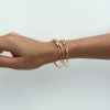 Bracelet Vanrycke Paris Le Fil de la vie Or Rose 18k