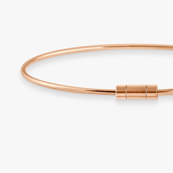 Bracelet Vanrycke Paris Le Fil de la vie Or Rose 18k
